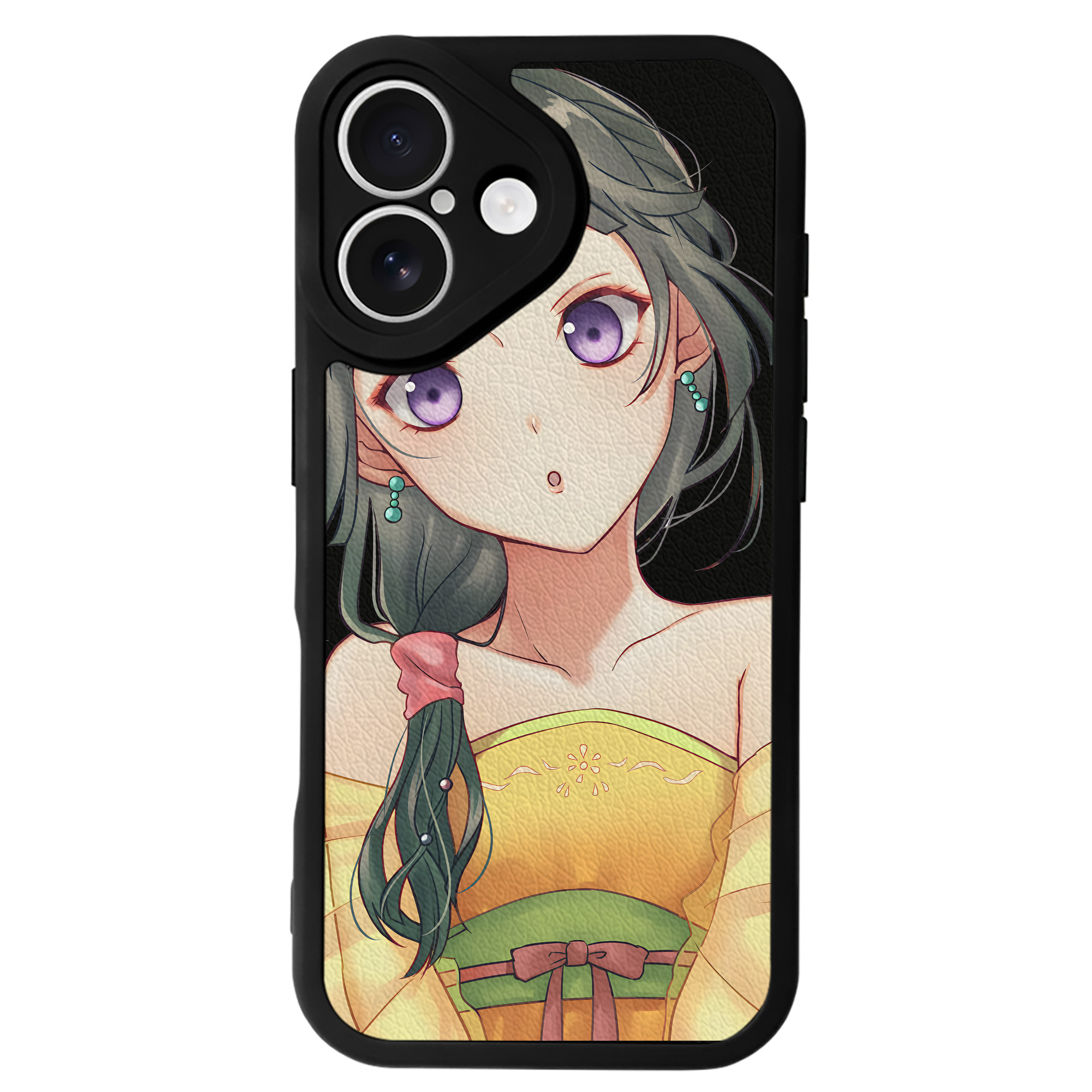 （画像用） 薬屋のひとりごと The Apothecary Diaries 【iPhone 16シリーズ対応】シリコンスマホケース（レザー調） 材質：シリコン